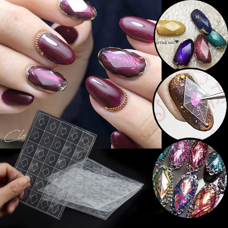 Glitter Vinyl Roll - 1แผ่นอัญมณี Stencil คู่มือแม่พิมพ์โปร่งใส3d สติกเกอร์ Hollow เพชรแม่พิมพ์พลาสติก