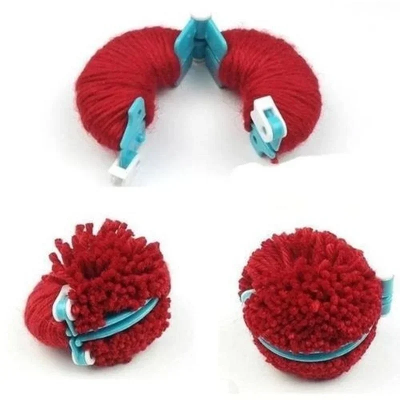 Pom Pom Maker Tool - 8PCS 4 ขนาด Fluff Ball Weaver