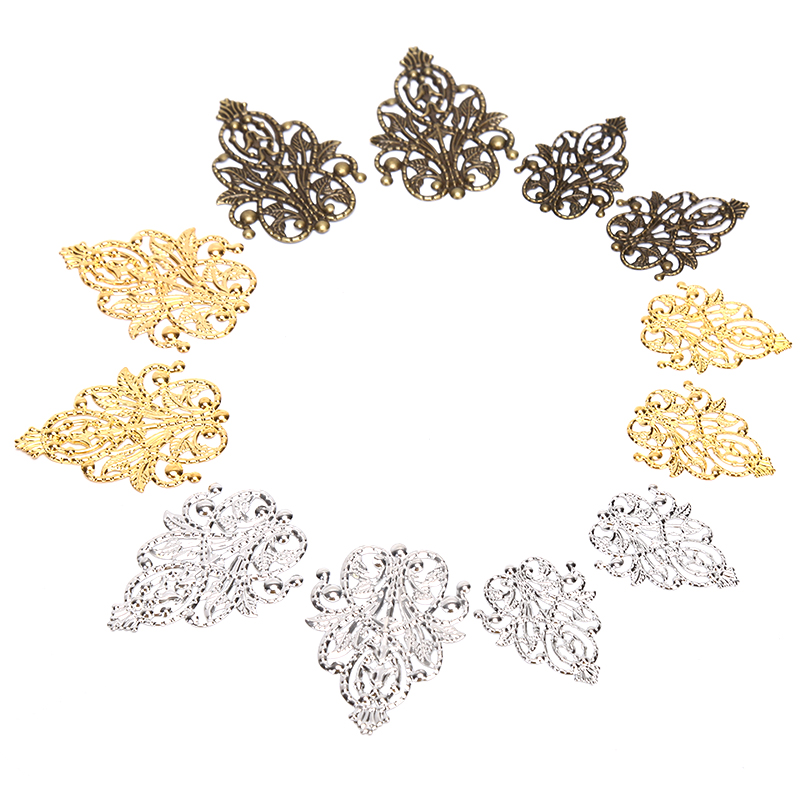 Craft Embellishments - ขายดี 20 ชิ้น ชุดงานฝีมือลายฉลุแบบผสม สำหรับตกแต่ง DIY