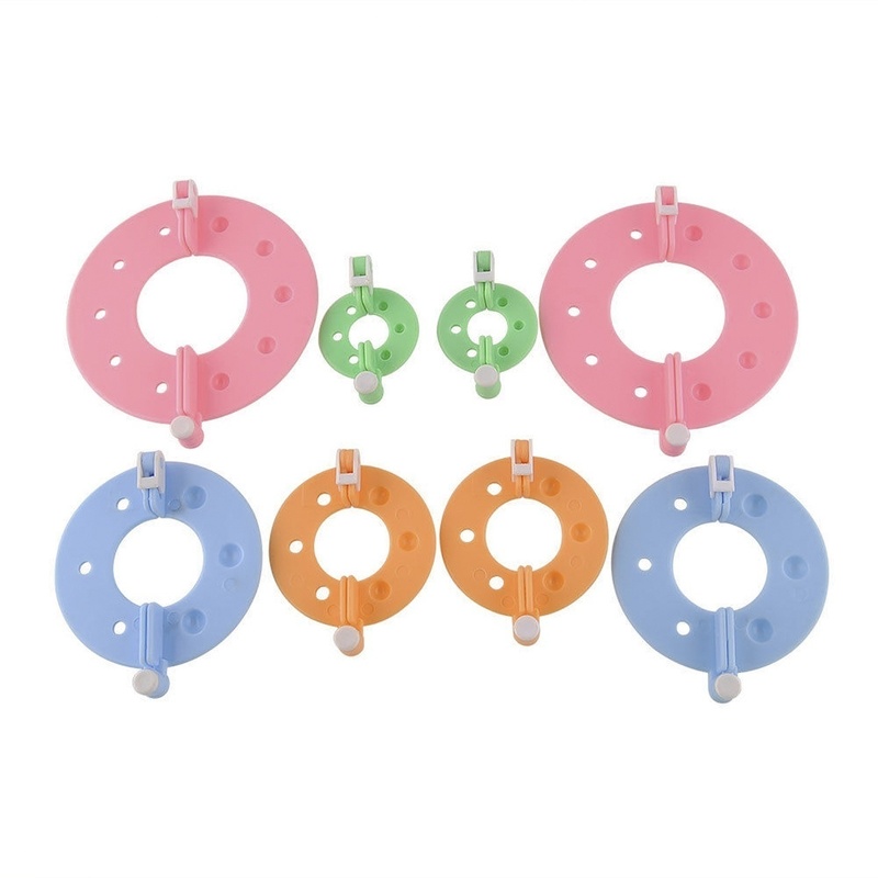 8PCS 4 ขนาด Fluff Ball Weaver  - Pom Pom Maker Tool บทวิจารณ์และราคา