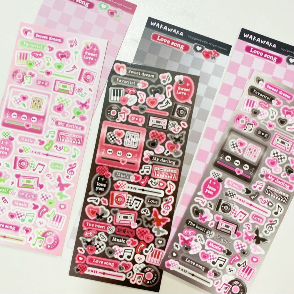 SCRAPBOOK เพลงสติกเกอร์ตกแต่งเ - Glitter Vinyl Roll บทวิจารณ์และราคา