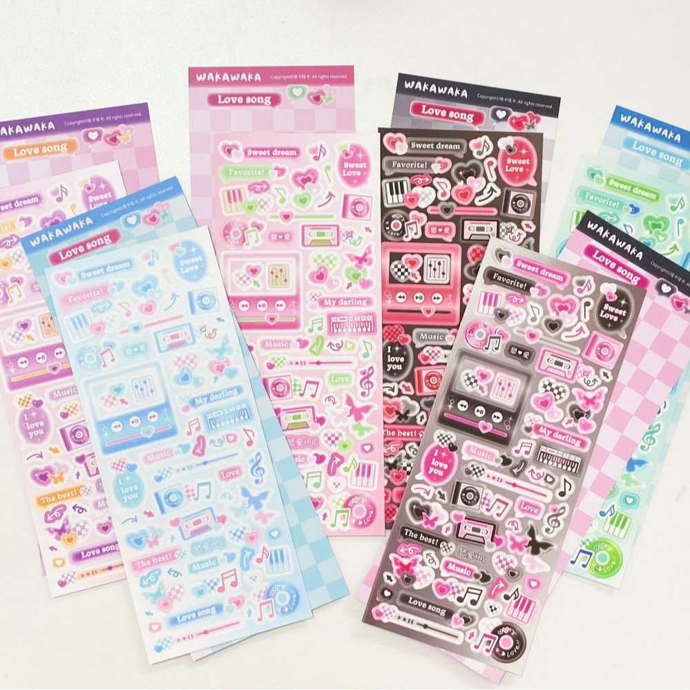 SCRAPBOOK เพลงสติกเกอร์ตกแต่งเ - Glitter Vinyl Roll บทวิจารณ์และราคา