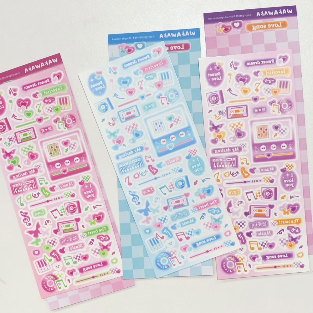 SCRAPBOOK เพลงสติกเกอร์ตกแต่งเ - Glitter Vinyl Roll บทวิจารณ์และราคา
