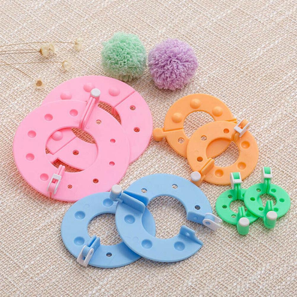 ชุดเครื่องมือทำลูกบอลขนสัตว์ 8 - Pom Pom Maker Tool บทวิจารณ์และราคา