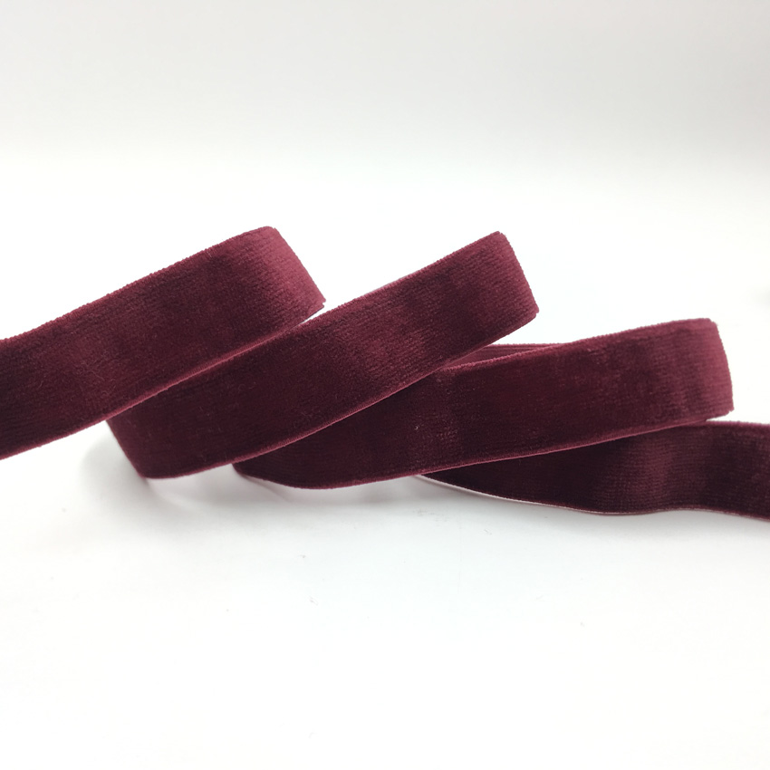 15 มม.5 หลากํามะหยี่ผม Bowknot - Velvet Ribbon Roll บทวิจารณ์และราคา
