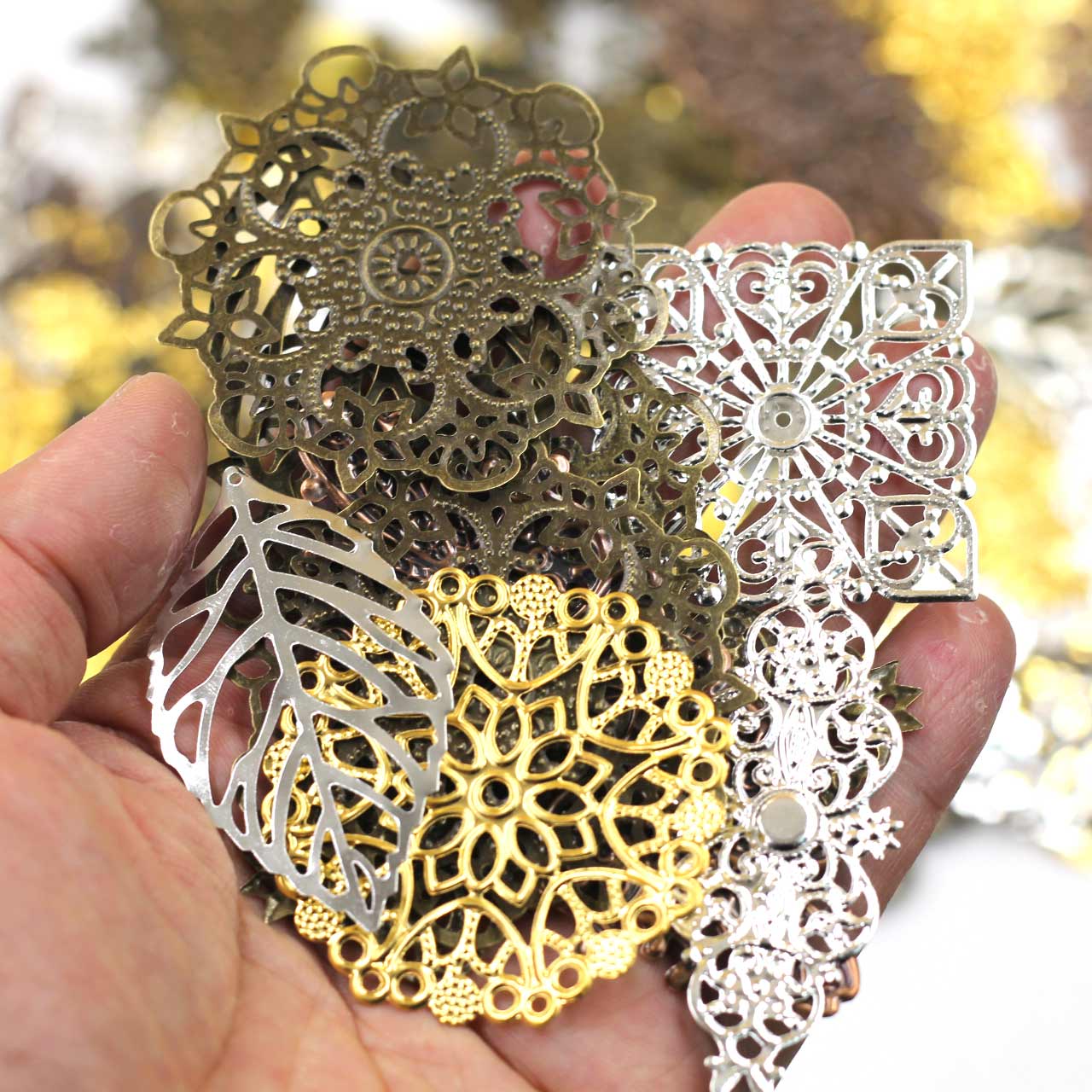 Embellishments ตัวเชื่อมต่อสุ่ - Craft Embellishments บทวิจารณ์และราคา
