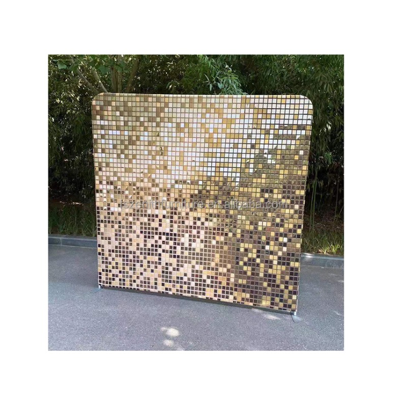 ผ้าคลุมฉากหลังงานแต่งงานแบบพิเ - Sequin Fabric Panel บทวิจารณ์และราคา