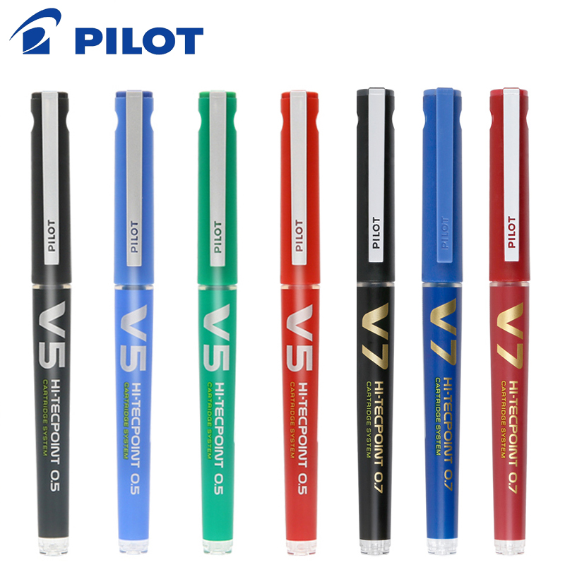 2 Pcs นักบินญี่ปุ่น HI-TECPOIN - Pilot Pen V5 บทวิจารณ์และราคา