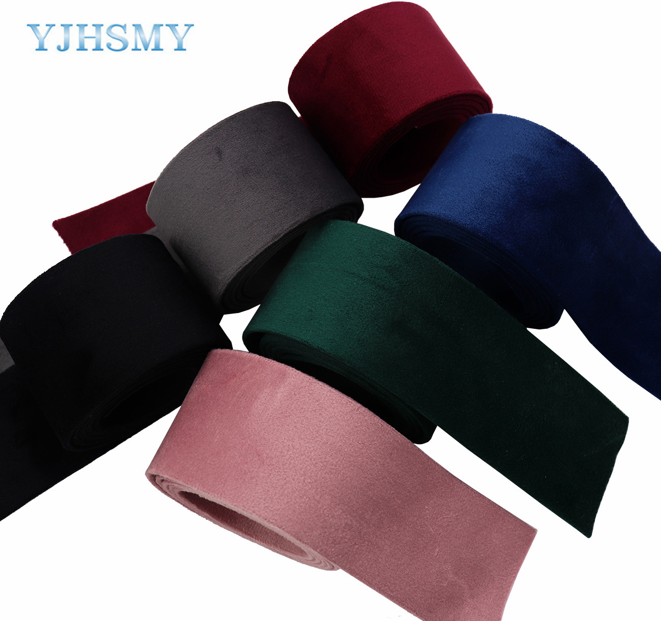 ริบบิ้นกำมะหยี่คู่ผ้าริบบิ้น5  - Velvet Ribbon Roll บทวิจารณ์และราคา