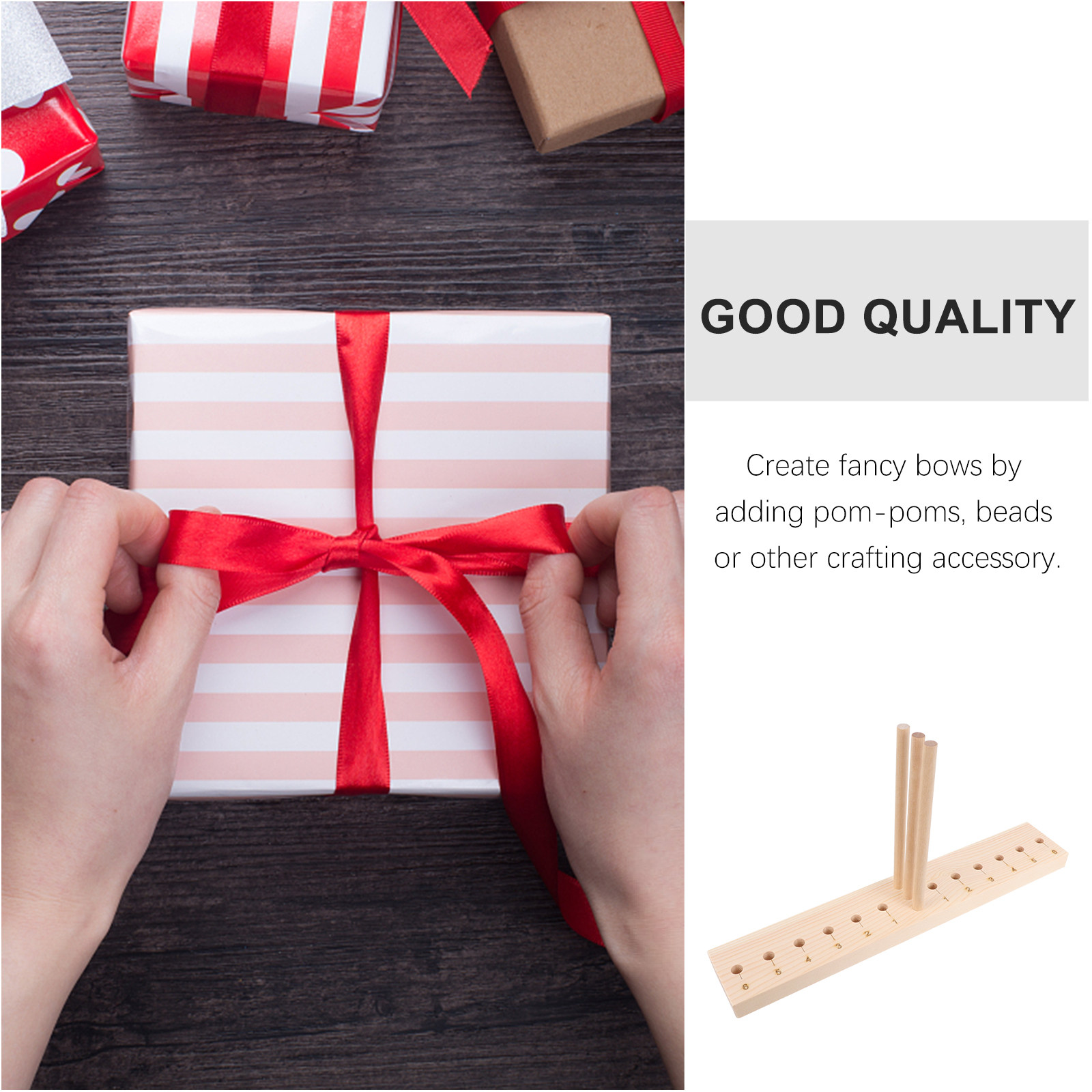 เครื่องมือทำโบว์ไม้สร้างสรรค์  - Pom Pom Maker Tool บทวิจารณ์และราคา