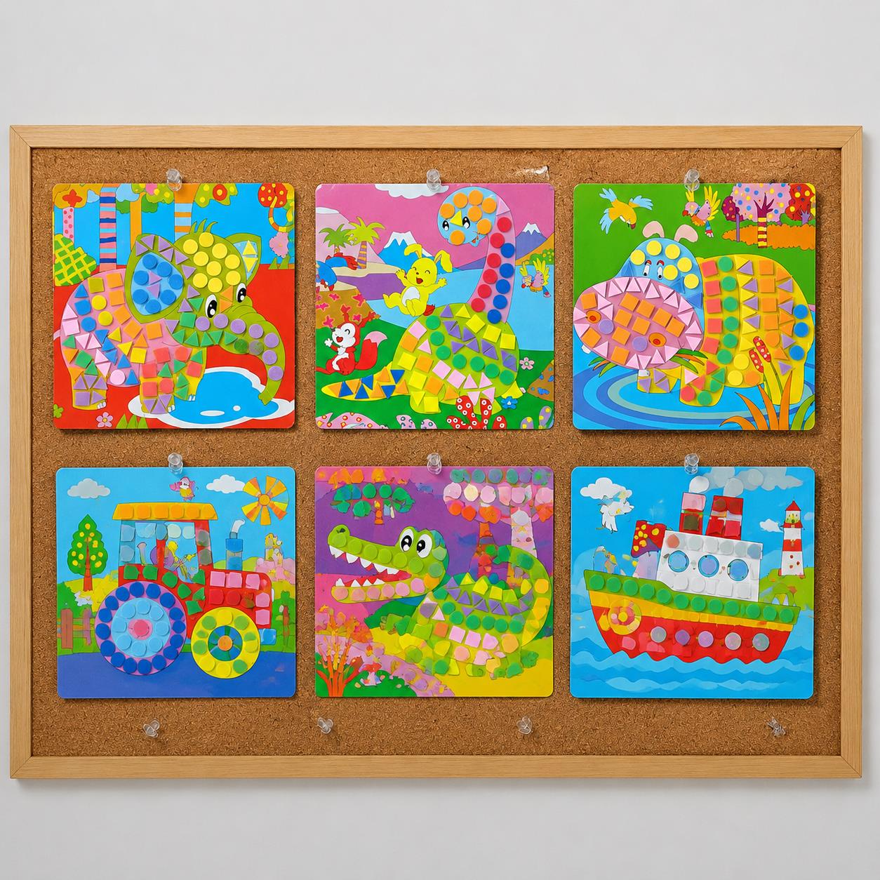 แผ่นโมเสกโฟม 3 มิติแบบเป็นแผ่น - Embellishments For Scrapbooking บทวิจารณ์และราคา