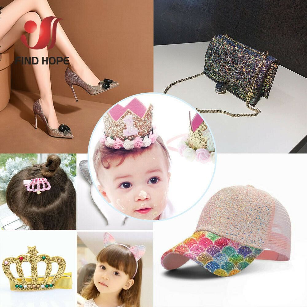 กระเป๋าโบว์หนังสังเคราะห์สีรุ้ - Glitter Vinyl Roll บทวิจารณ์และราคา