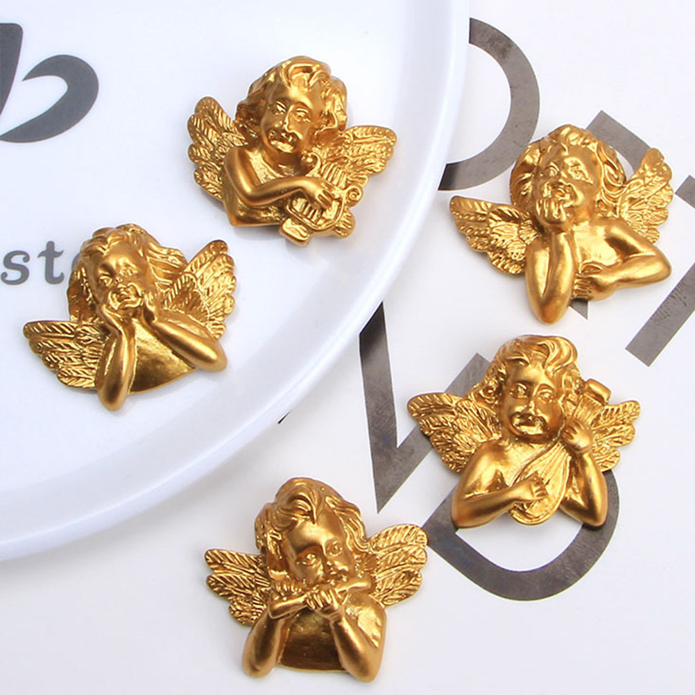 อุปกรณ์ตกแต่งเรซิ่นรูปนางฟ้า 1 - Craft Embellishments บทวิจารณ์และราคา