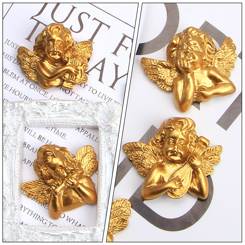 อุปกรณ์ตกแต่งเรซิ่นรูปนางฟ้า 1 - Craft Embellishments บทวิจารณ์และราคา