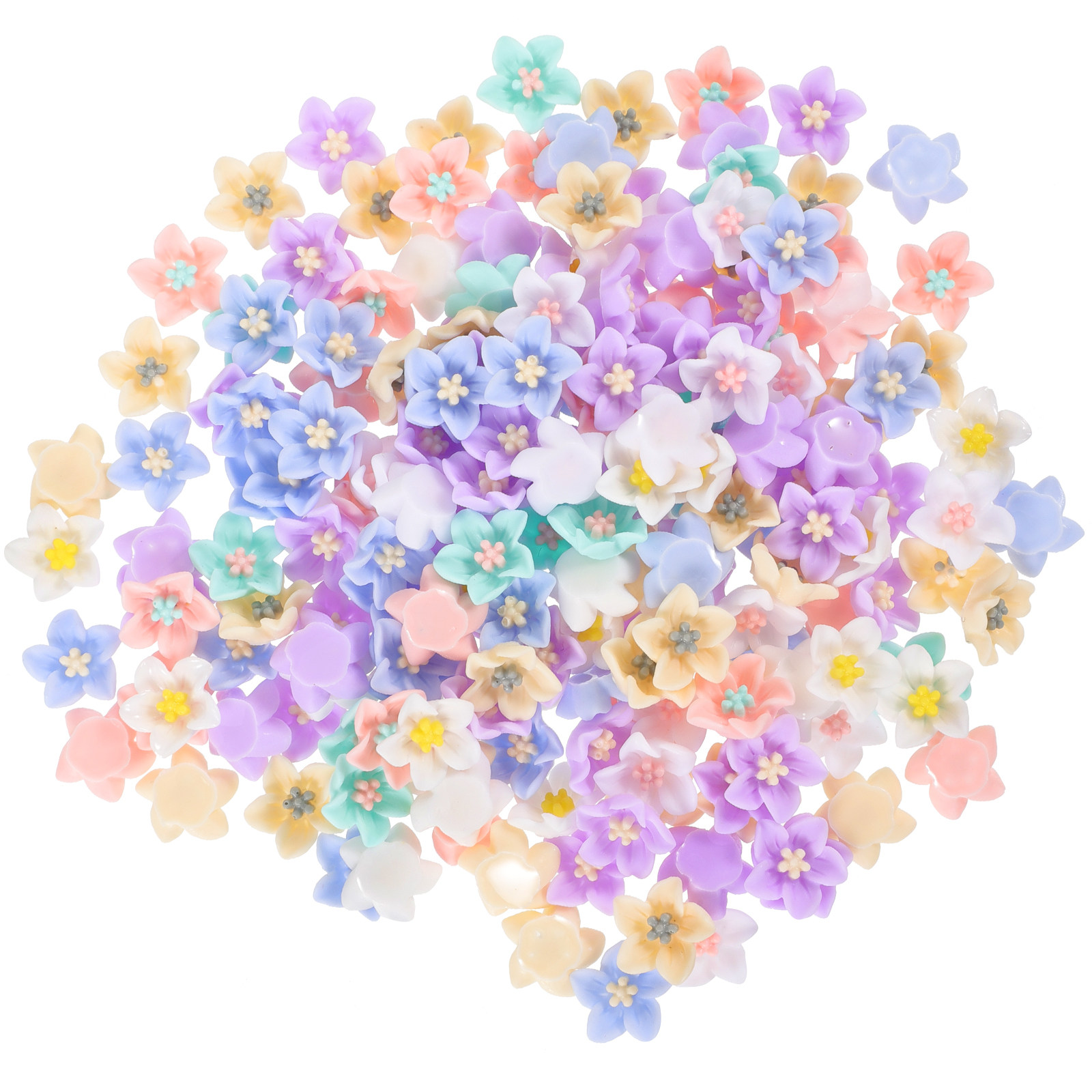 ชุดเครื่องประดับเรซิ่นรูปดอกไม - Craft Embellishments บทวิจารณ์และราคา