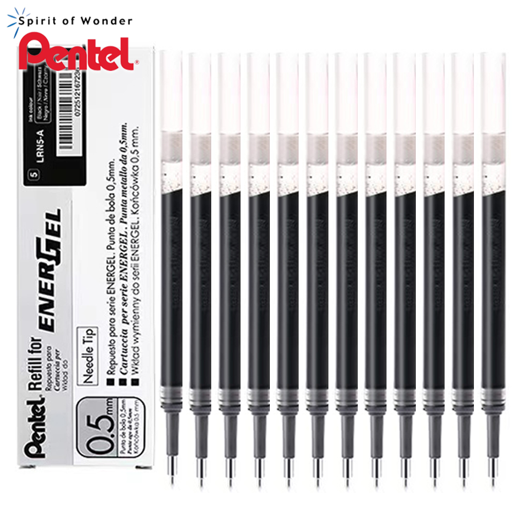 LRN5เติมปากกาหมึกเจลเพนเทลจากญ - Pentel Pen Energel บทวิจารณ์และราคา