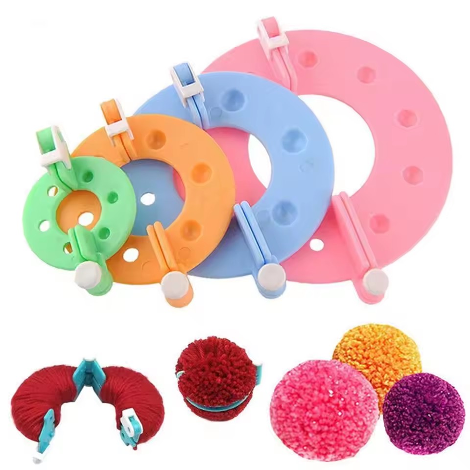 ชุดเครื่องมือถักไหมพรมทำลูกบอล - Pom Pom Maker Tool บทวิจารณ์และราคา