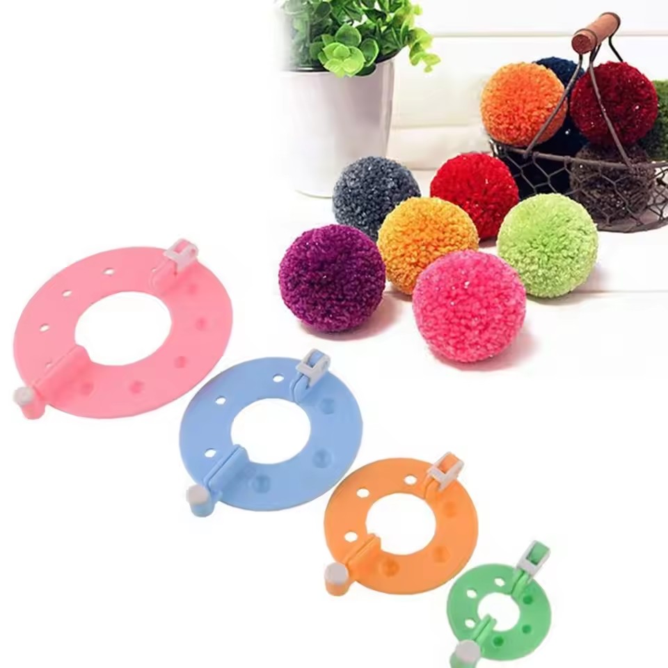 ชุดเครื่องมือถักไหมพรมทำลูกบอล - Pom Pom Maker Tool บทวิจารณ์และราคา