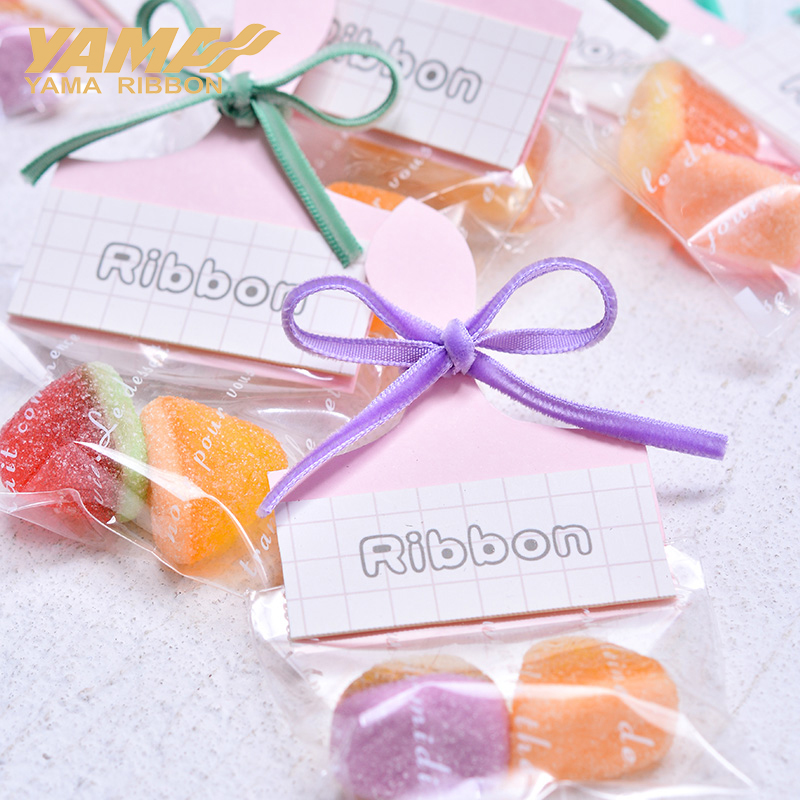 ริบบิ้นกำมะหยี่โมโนโครม Yama,  - Velvet Ribbon Roll บทวิจารณ์และราคา