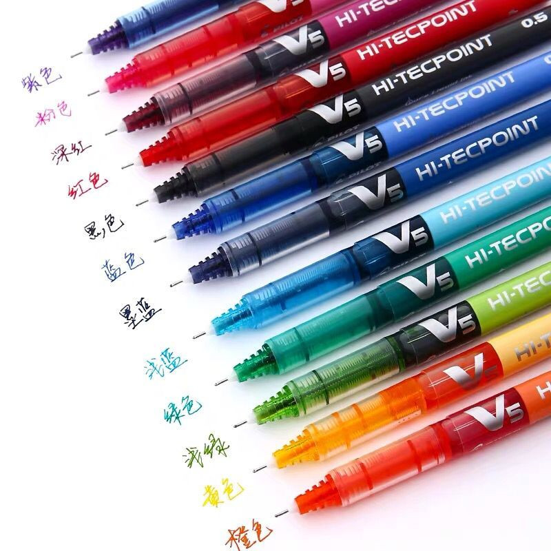 1Pc นักบินญี่ปุ่น BX-V5น้ำตรงป - Pilot Pen V5 บทวิจารณ์และราคา