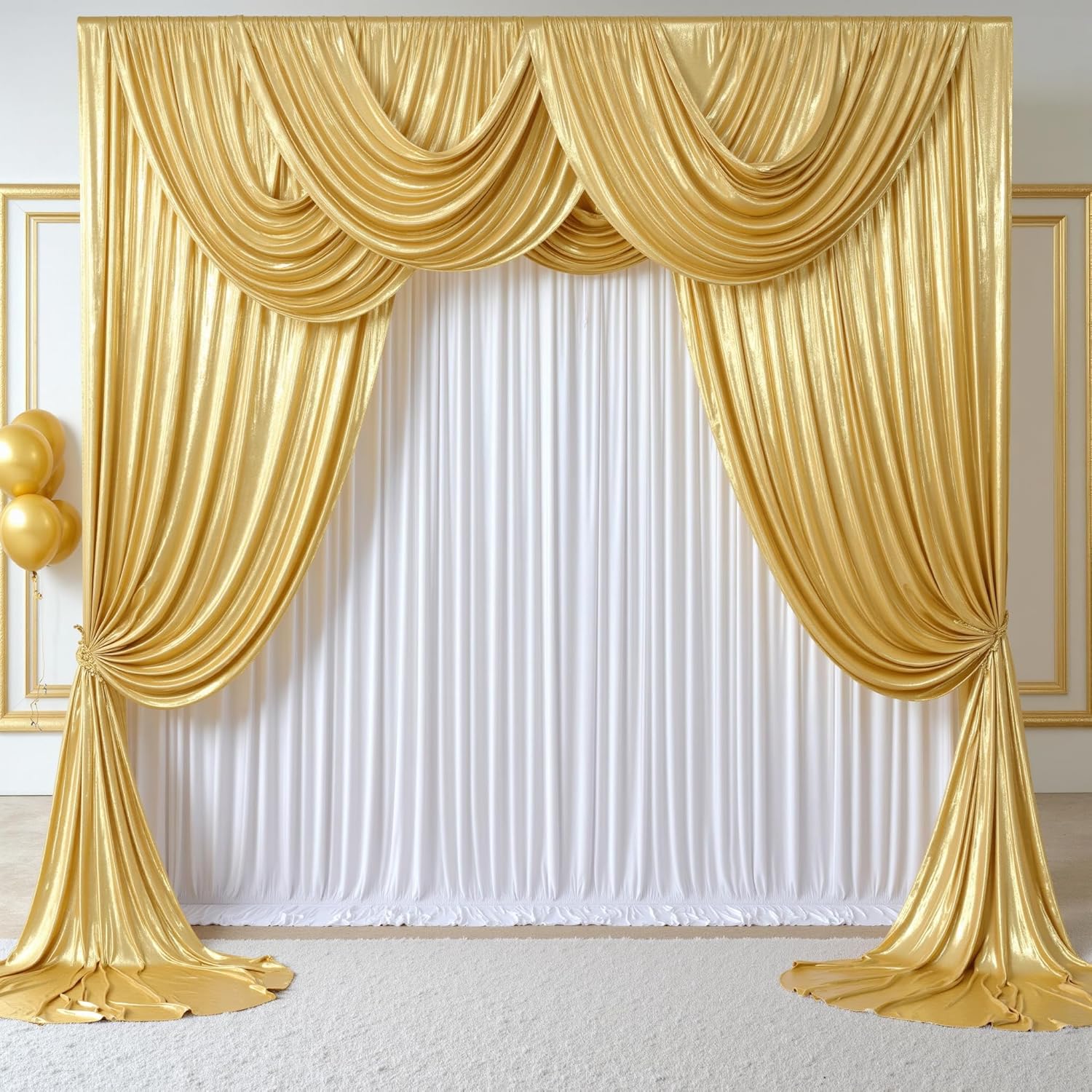 ฉากหลังกลิตเตอร์กันรอยยับขนาด  - Sequin Fabric Panel บทวิจารณ์และราคา
