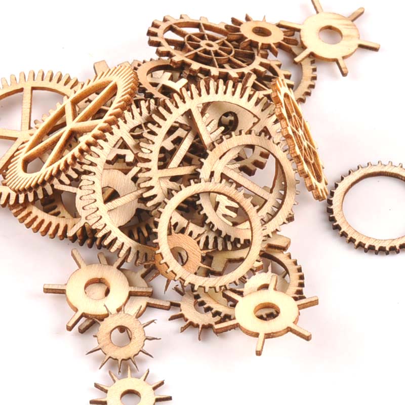 20-40Mm 36Pcsที่ยังไม่เสร็จไม้ - Embellishments For Scrapbooking บทวิจารณ์และราคา