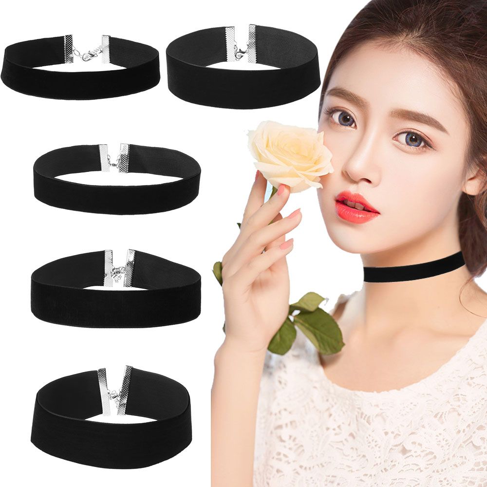 1ชิ้นโชคเกอร์กำมะหยี่วินเทจคลา - Velvet Ribbon Roll บทวิจารณ์และราคา