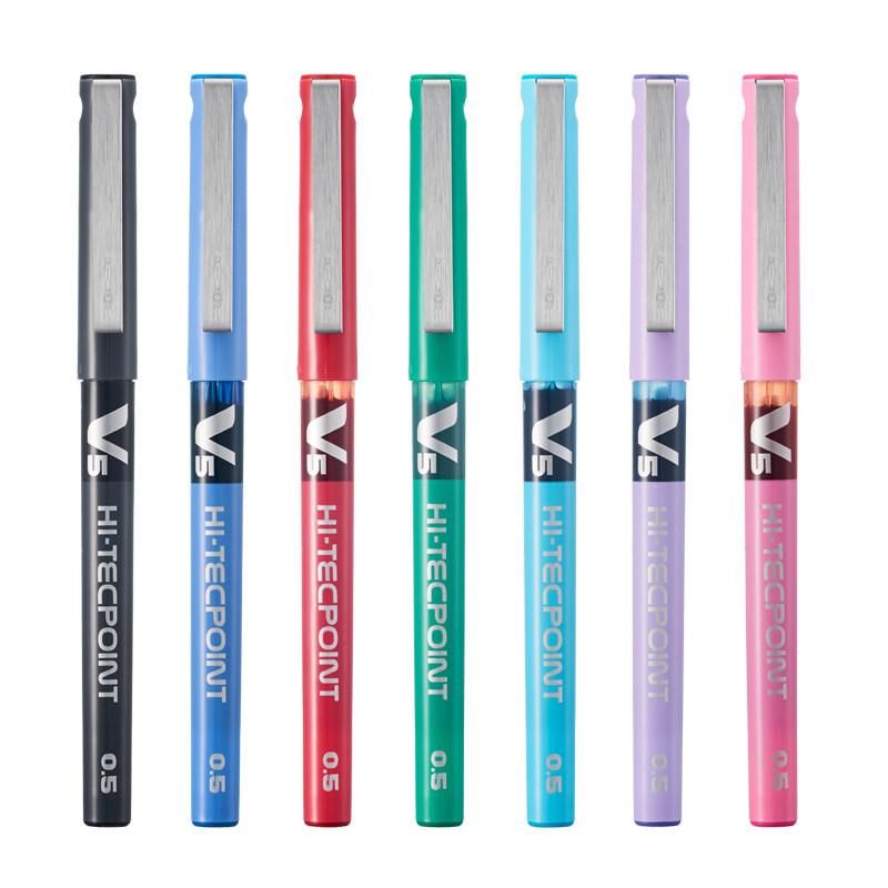 ปากกาโรลเลอร์บอล Pilot รุ่น BX - Pilot Pen V5 บทวิจารณ์และราคา