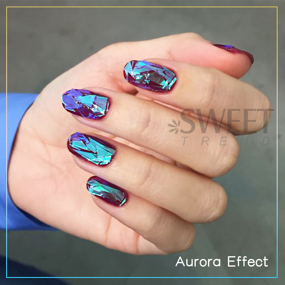 8pcs Holographic Aurora ฟิล์มเ - Glitter Vinyl Roll บทวิจารณ์และราคา