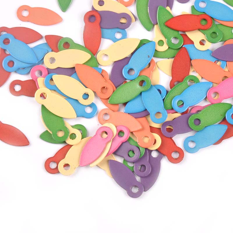100 ชิ้น หมุดหลากสีสำหรับตกแต่ - Embellishments For Scrapbooking บทวิจารณ์และราคา