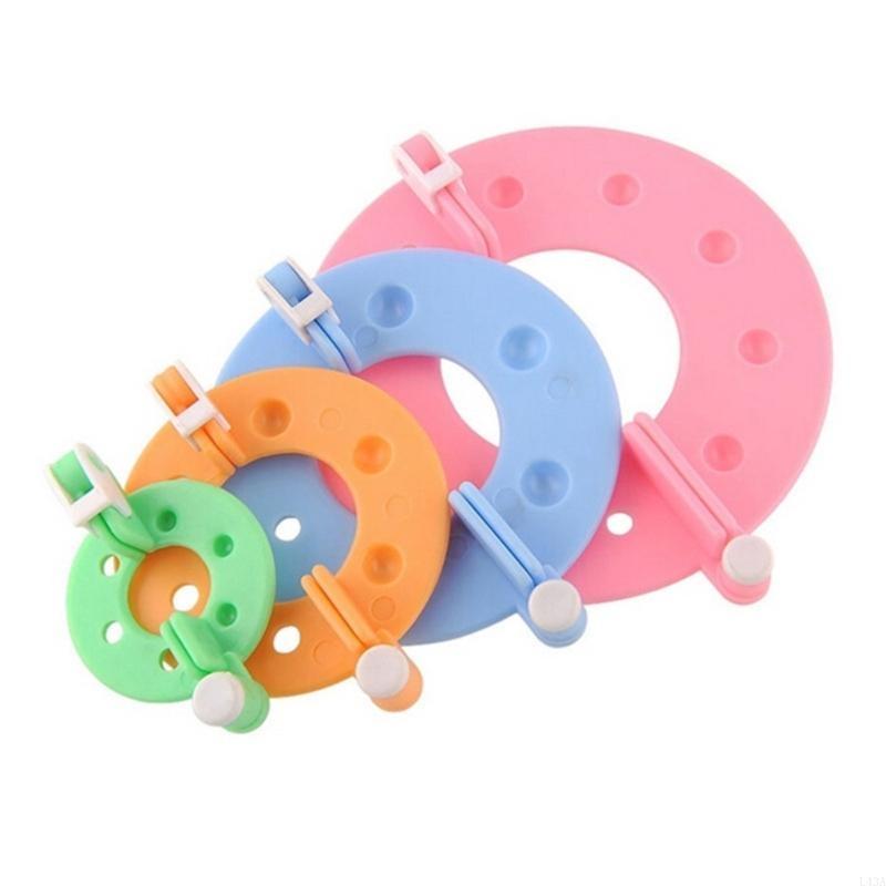 L43A 4 ชิ้น DIY เส้นด้ายขนสัตว - Pom Pom Maker Tool บทวิจารณ์และราคา