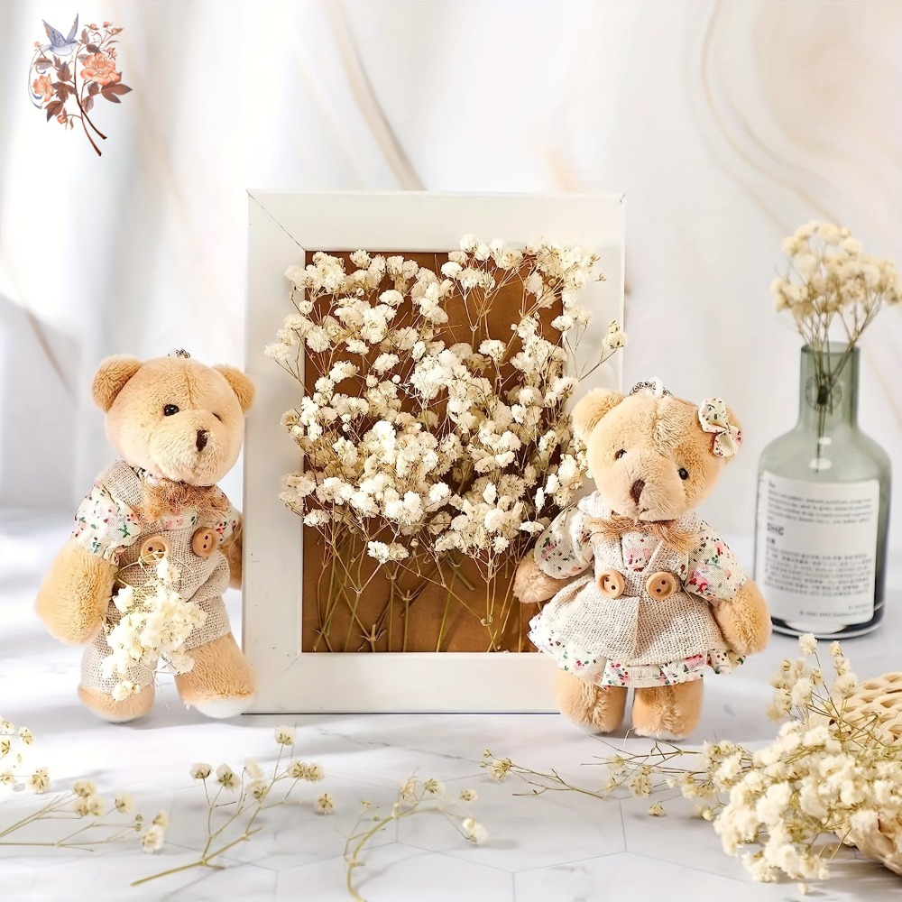 ดอกยิปโซฟิล่าแห้งขนาดเล็ก 100  - Craft Embellishments บทวิจารณ์และราคา