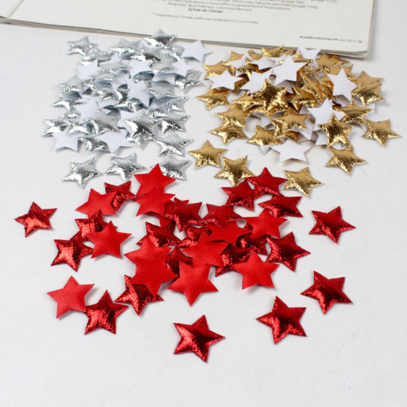 100 ชิ้นทอง/เงินดาวสําหรับ Chr - Embellishments For Scrapbooking บทวิจารณ์และราคา